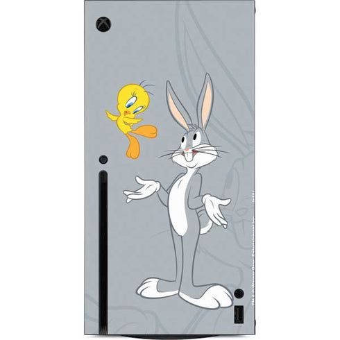 Looney Tunes Bugs Bunny Double Xbox Series X Console Skin