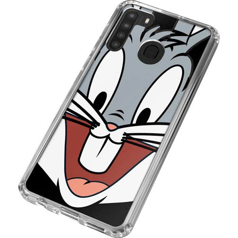 Looney Tunes Bugs Bunny Galaxy A21 Clear Case