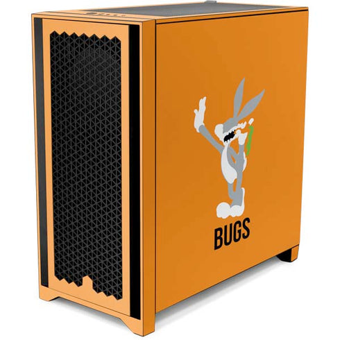 Looney Tunes Bugs Bunny Identity Corsair 4000D Tempered Glass Mid-Tower ATX Case Skin
