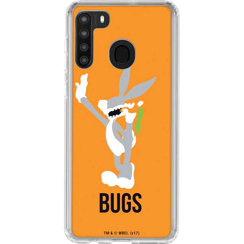 Looney Tunes Bugs Bunny Identity Galaxy A21 Clear Case