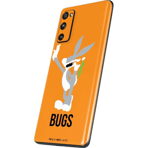Looney Tunes Bugs Bunny Identity Galaxy S20 Fan Edition Skin