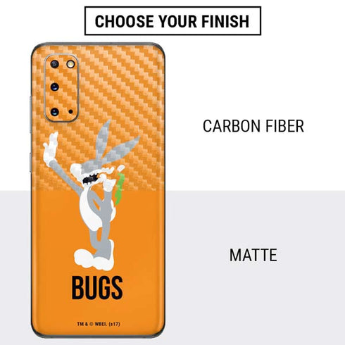 Looney Tunes Bugs Bunny Identity Galaxy S20 Skin
