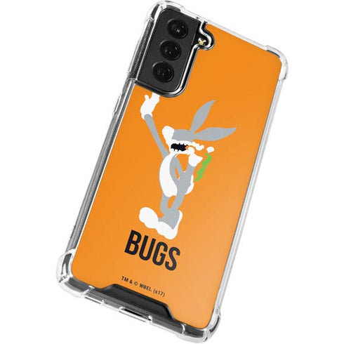 Looney Tunes Bugs Bunny Identity Galaxy S21 FE Clear Case