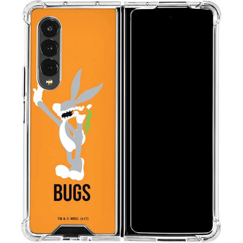Looney Tunes Bugs Bunny Identity Galaxy Z Fold4 5G Clear Case
