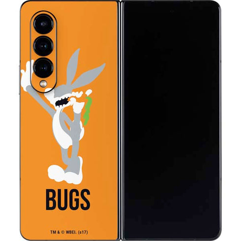 Looney Tunes Bugs Bunny Identity Galaxy Z Fold4 5G Skin