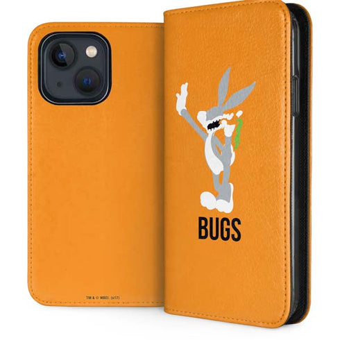 Looney Tunes Bugs Bunny Identity iPhone 13 Folio Case