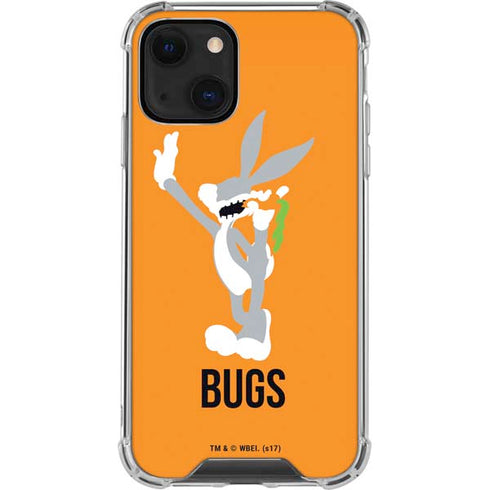 Looney Tunes Bugs Bunny Identity iPhone 14 Plus Clear Case