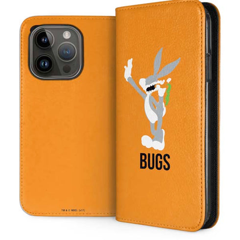 Looney Tunes Bugs Bunny Identity iPhone 15 Pro Folio Case