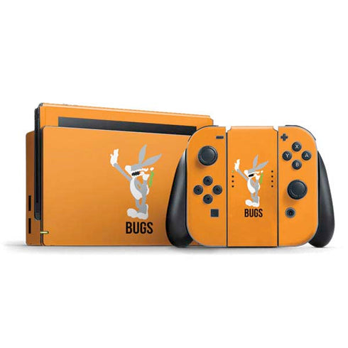 Looney Tunes Bugs Bunny Identity Nintendo Switch Bundle Skin