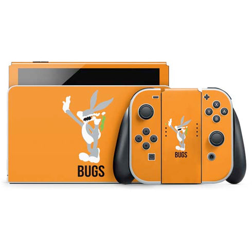 Looney Tunes Bugs Bunny Identity Nintendo Switch OLED (2021) Skin