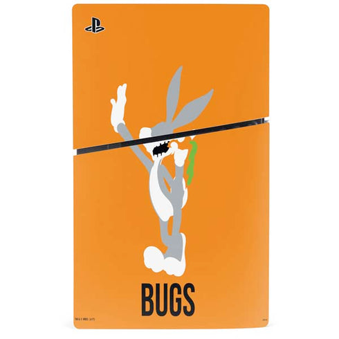 Looney Tunes Bugs Bunny Identity PS5 Slim Disk Bundle Skin