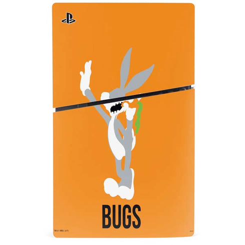 Looney Tunes Bugs Bunny Identity PS5 Slim Disk Console Skin