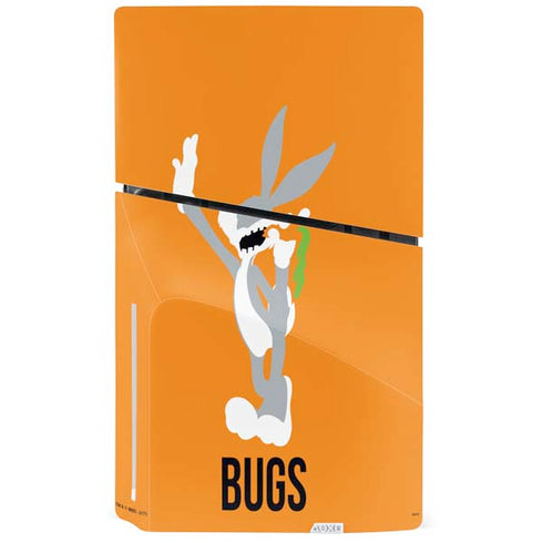 Looney Tunes Bugs Bunny Identity PS5 Slim Disk Console Skin