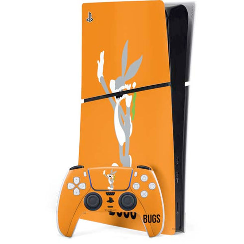 Looney Tunes Bugs Bunny Identity PS5 Slim Digital Edition Bundle Skin