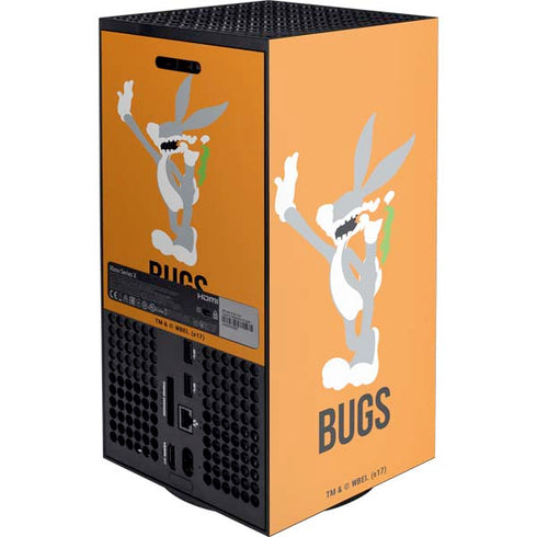 Looney Tunes Bugs Bunny Identity Xbox Series X Console Skin