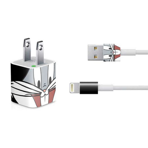 Looney Tunes Bugs Bunny iPhone Charger (5W USB) Skin