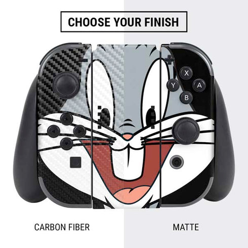 Looney Tunes Bugs Bunny Nintendo Switch Bundle Skin