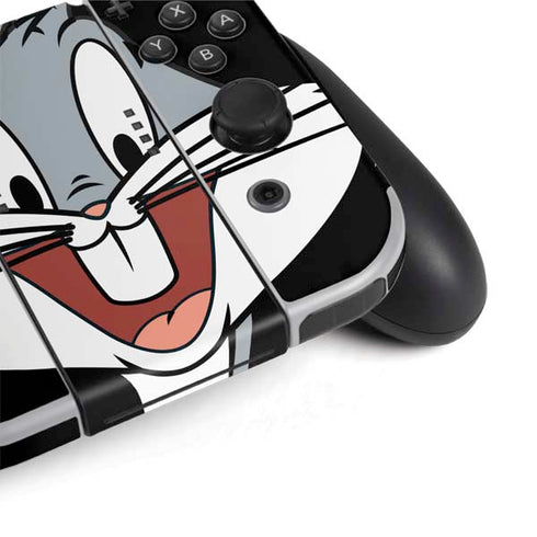 Looney Tunes Bugs Bunny Nintendo Switch OLED (2021) Skin