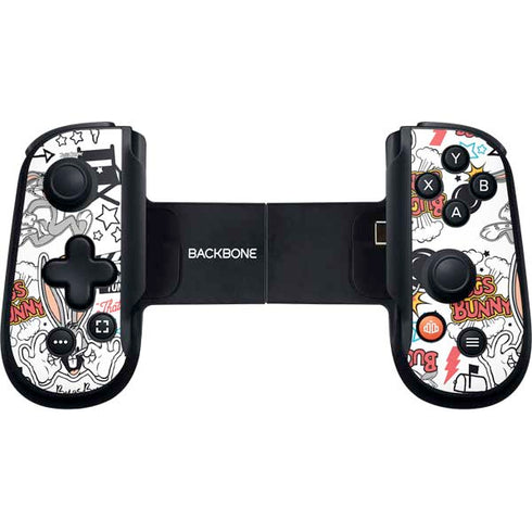 Looney Tunes Bugs Bunny Patches Backbone One for iPhone Game Controller Skin