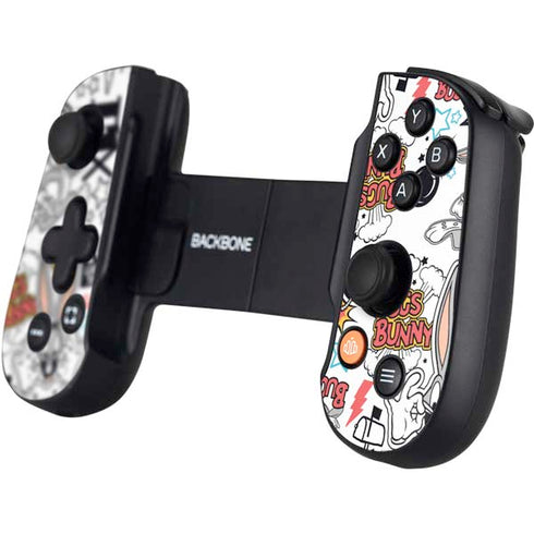 Looney Tunes Bugs Bunny Patches Backbone One for iPhone Game Controller Skin