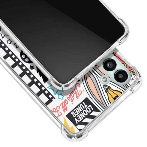 Looney Tunes Bugs Bunny Patches Galaxy A13 5G Clear Case
