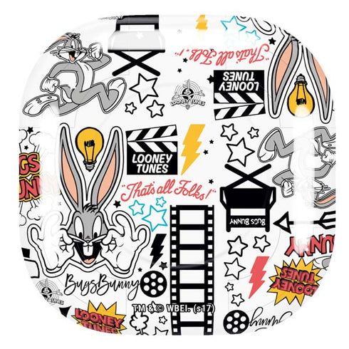 Looney Tunes Bugs Bunny Patches Galaxy Buds Pro Skin
