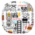 Looney Tunes Bugs Bunny Patches Galaxy Buds Pro Skin
