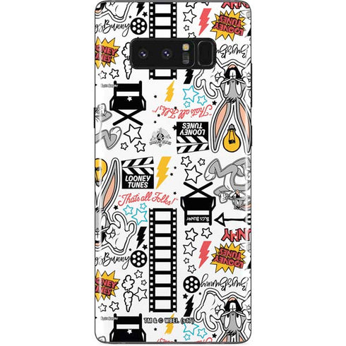 Looney Tunes Bugs Bunny Patches Galaxy Note 8 Skin