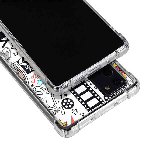 Looney Tunes Bugs Bunny Patches Galaxy Note20 5G Clear Case