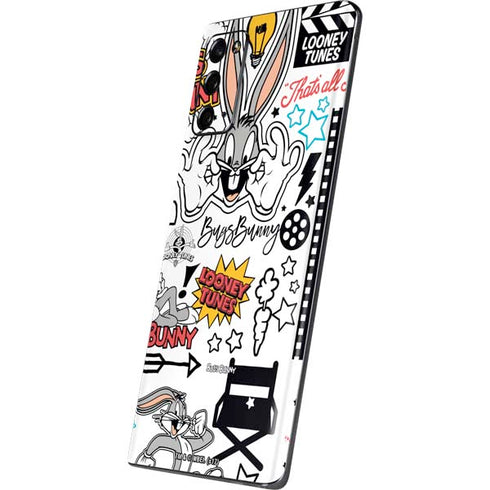 Looney Tunes Bugs Bunny Patches Galaxy Note20 5G Skin