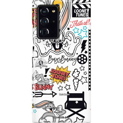 Looney Tunes Bugs Bunny Patches Galaxy Note20 Ultra 5G Lite Case