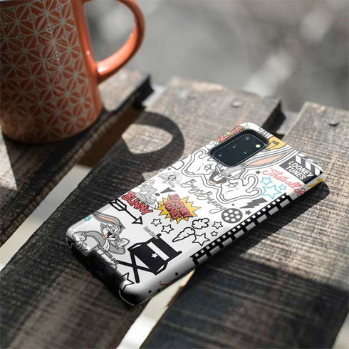 Looney Tunes Bugs Bunny Patches Galaxy S20 Plus Pro Case