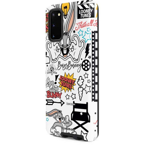 Looney Tunes Bugs Bunny Patches Galaxy S20 Pro Case