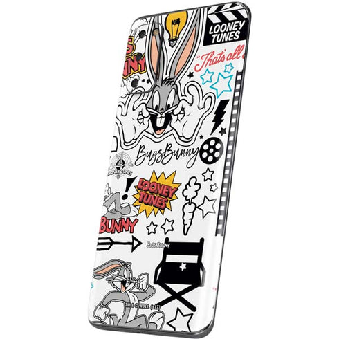 Looney Tunes Bugs Bunny Patches Galaxy S20 Skin