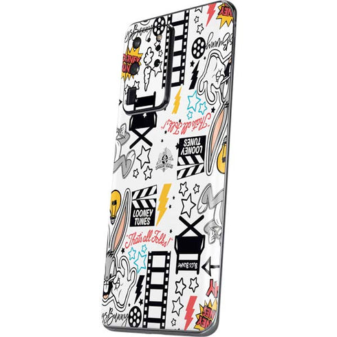 Looney Tunes Bugs Bunny Patches Galaxy S20 Ultra 5G Skin