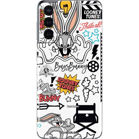 Looney Tunes Bugs Bunny Patches Galaxy S21 5G Skin