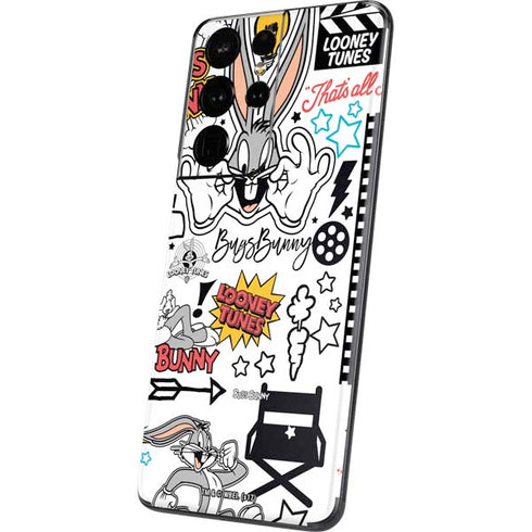 Looney Tunes Bugs Bunny Patches Galaxy S21 Ultra 5G Skin