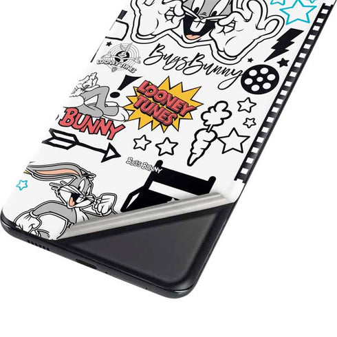 Looney Tunes Bugs Bunny Patches Galaxy S21 Ultra 5G Skin