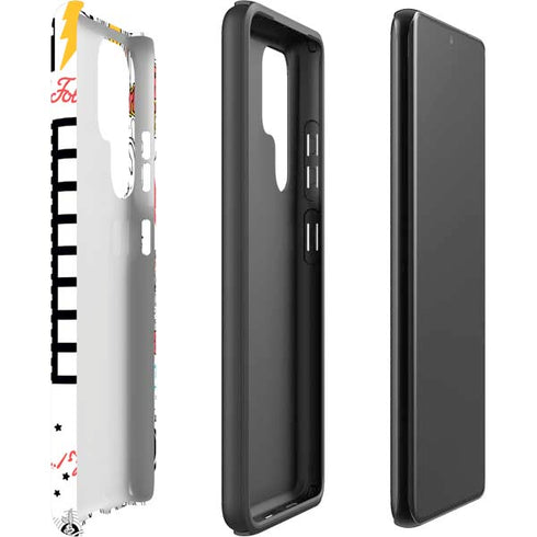 Looney Tunes Bugs Bunny Patches Galaxy S22 Ultra Pro Case