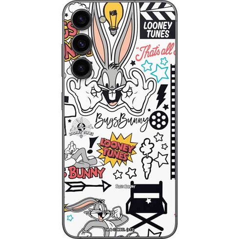 Looney Tunes Bugs Bunny Patches Galaxy S23 Plus Skin