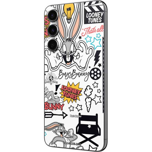 Looney Tunes Bugs Bunny Patches Galaxy S23 Plus Skin