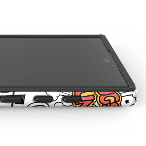 Looney Tunes Bugs Bunny Patches Galaxy S24 Ultra Impact Case