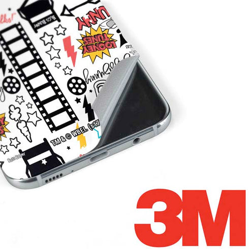 Looney Tunes Bugs Bunny Patches Galaxy S8 Skin