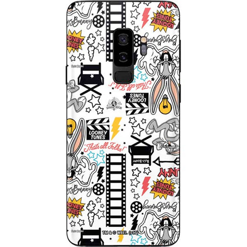Looney Tunes Bugs Bunny Patches Galaxy S9 Plus Skin
