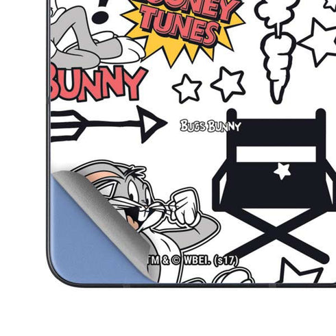 Looney Tunes Bugs Bunny Patches Galaxy Z Fold5 5G Skin
