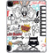 Looney Tunes Bugs Bunny Patches iPad Pro 12.9in (2020) Clear Case