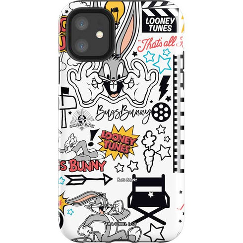Looney Tunes Bugs Bunny Patches iPhone 11 Impact Case