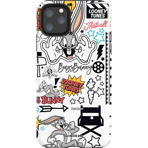 Looney Tunes Bugs Bunny Patches iPhone 11 Pro Max Impact Case