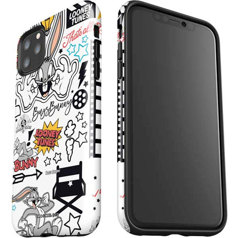 Looney Tunes Bugs Bunny Patches iPhone 11 Pro Max Impact Case