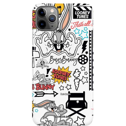 Looney Tunes Bugs Bunny Patches iPhone 11 Pro Max Lite Case